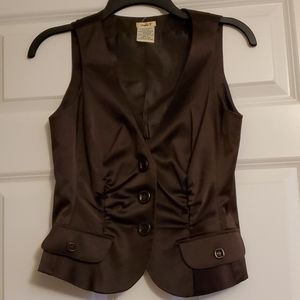 Women's Brown Vest